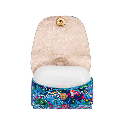 Lilly Pulitzer Wireless Earbud Case, Take Me to the Sea (compatible with Airpods)