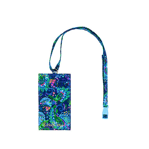 Lilly Pulitzer ID Lanyard, Take Me to the Sea