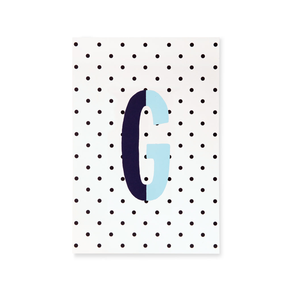 Kate Spade New York Sparks of Joy Initial Notepad, G