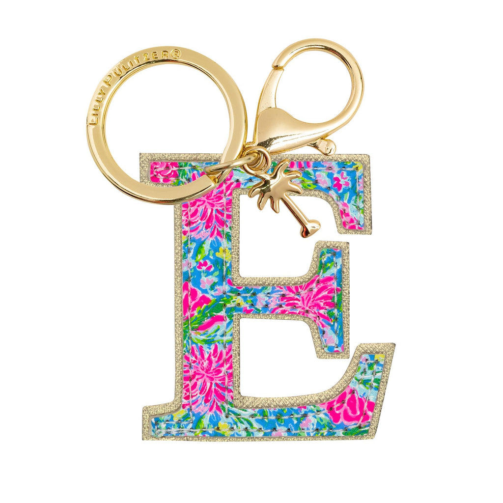 Lilly Pulitzer Initial Keychain, E