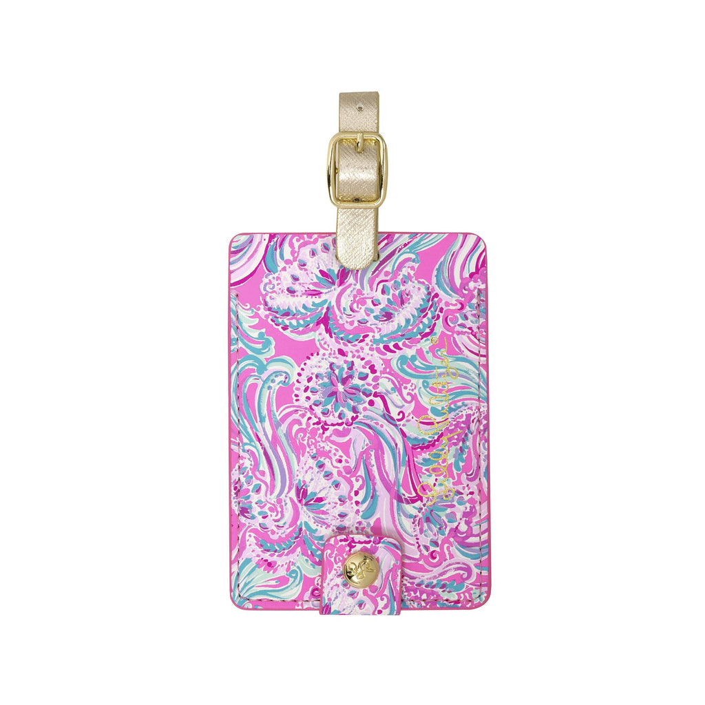 Lilly Pulitzer Luggage Tag, Don't Be Jelly