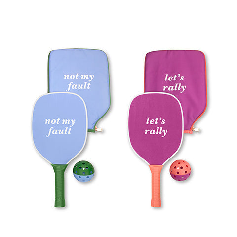 Pickleball Paddle Set, Let's Rally