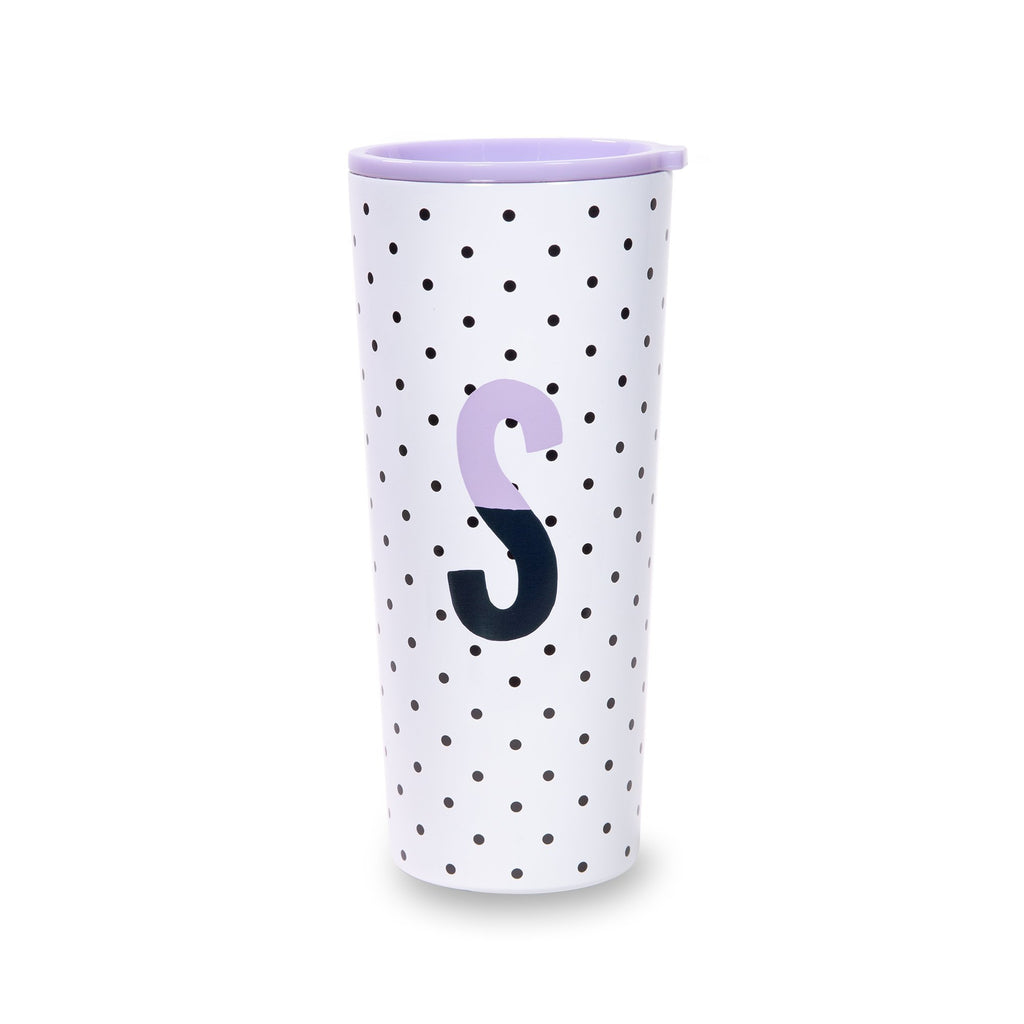 Kate Spade New York Initial Stainless Steel Tumbler S, Sparks of Joy