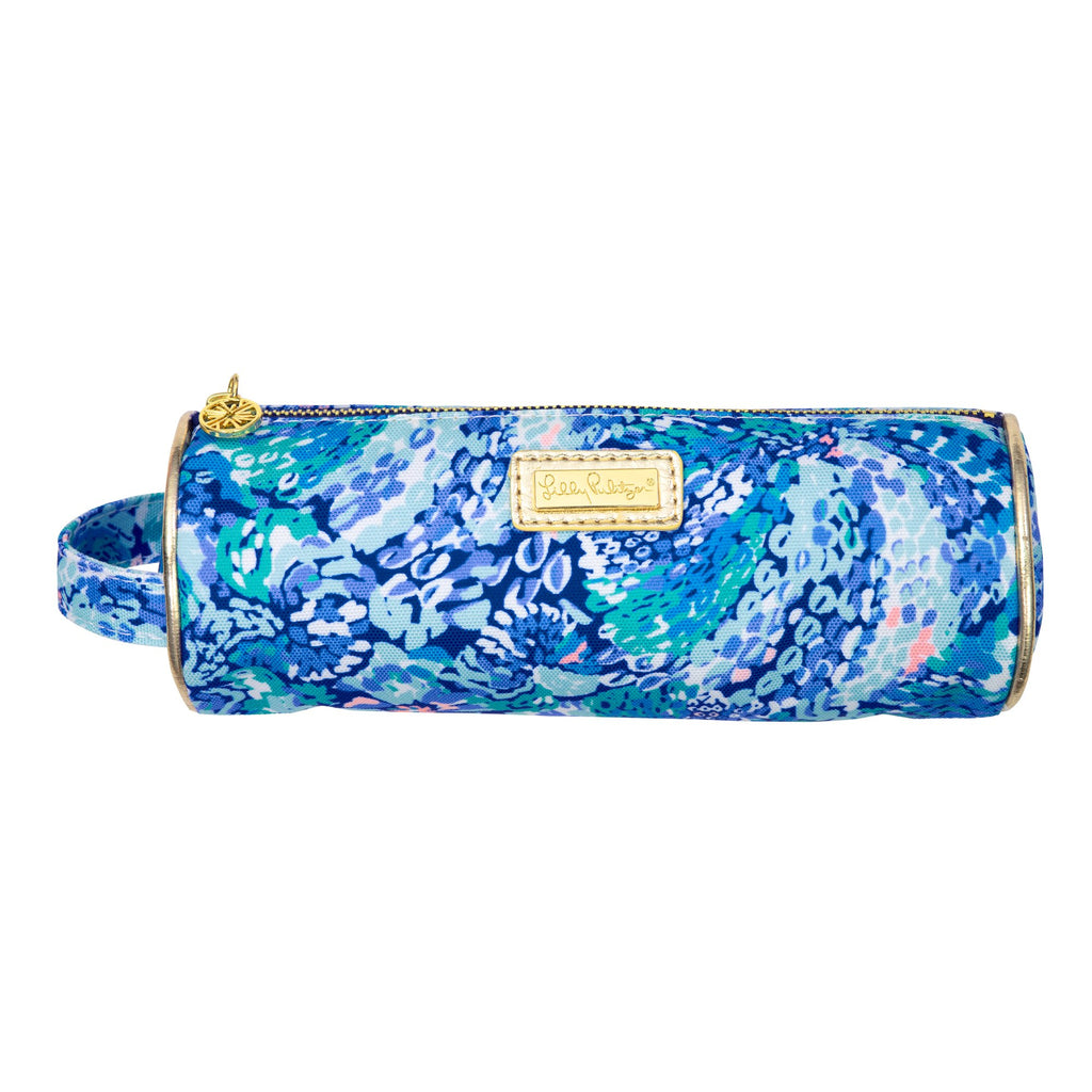 Lilly Pulitzer Pencil Pouch, Wave After Wave