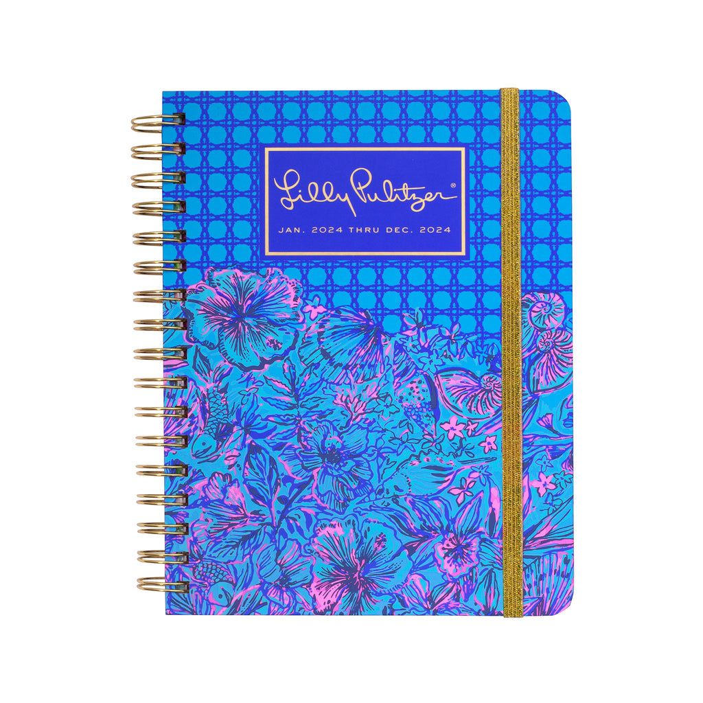 Large 12 Month Agenda, Shells n Bells
