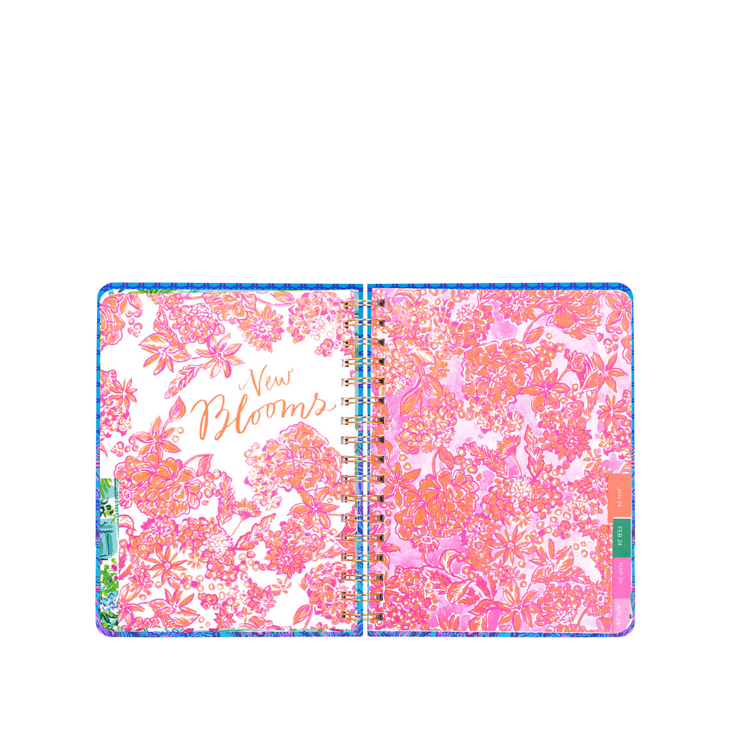 Large 12 Month Agenda, Shells n Bells