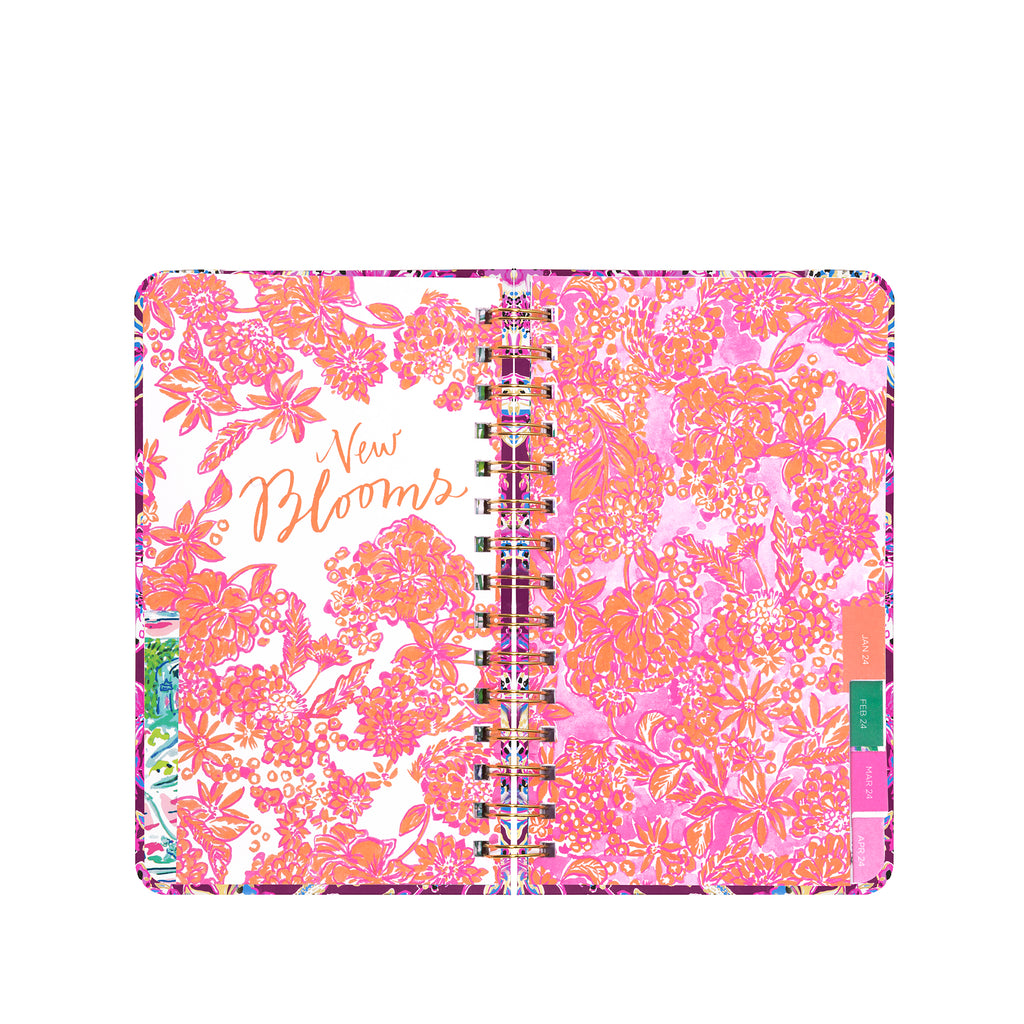 Medium 12 Month Agenda, Amarena Cherry Tropical with a Twist