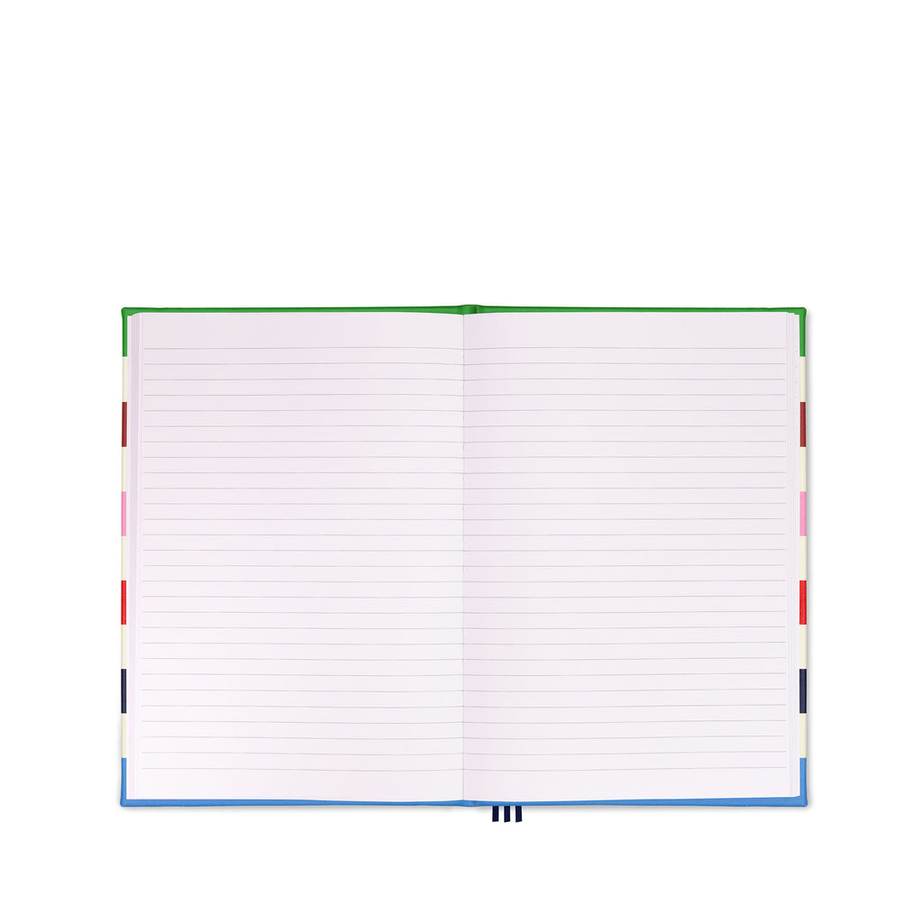 Take Note XL Notebook, Adventure Stripe