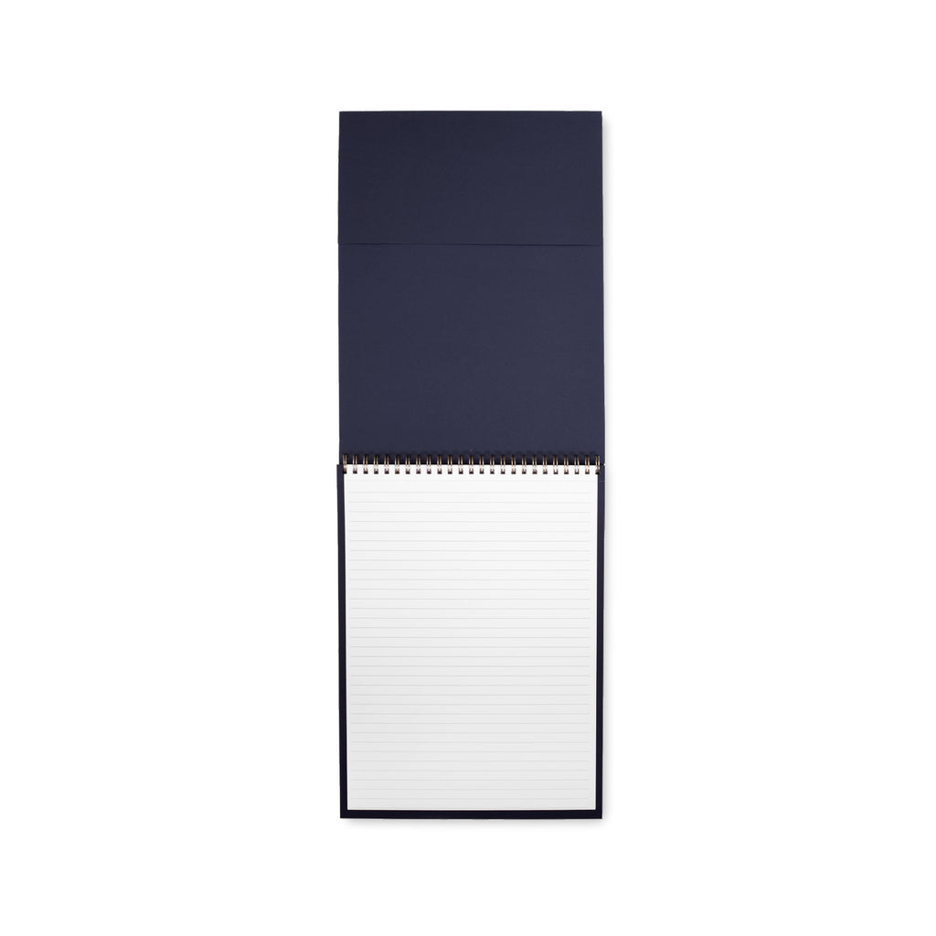 Large Top Spiral Notebook, Adventure Stripe