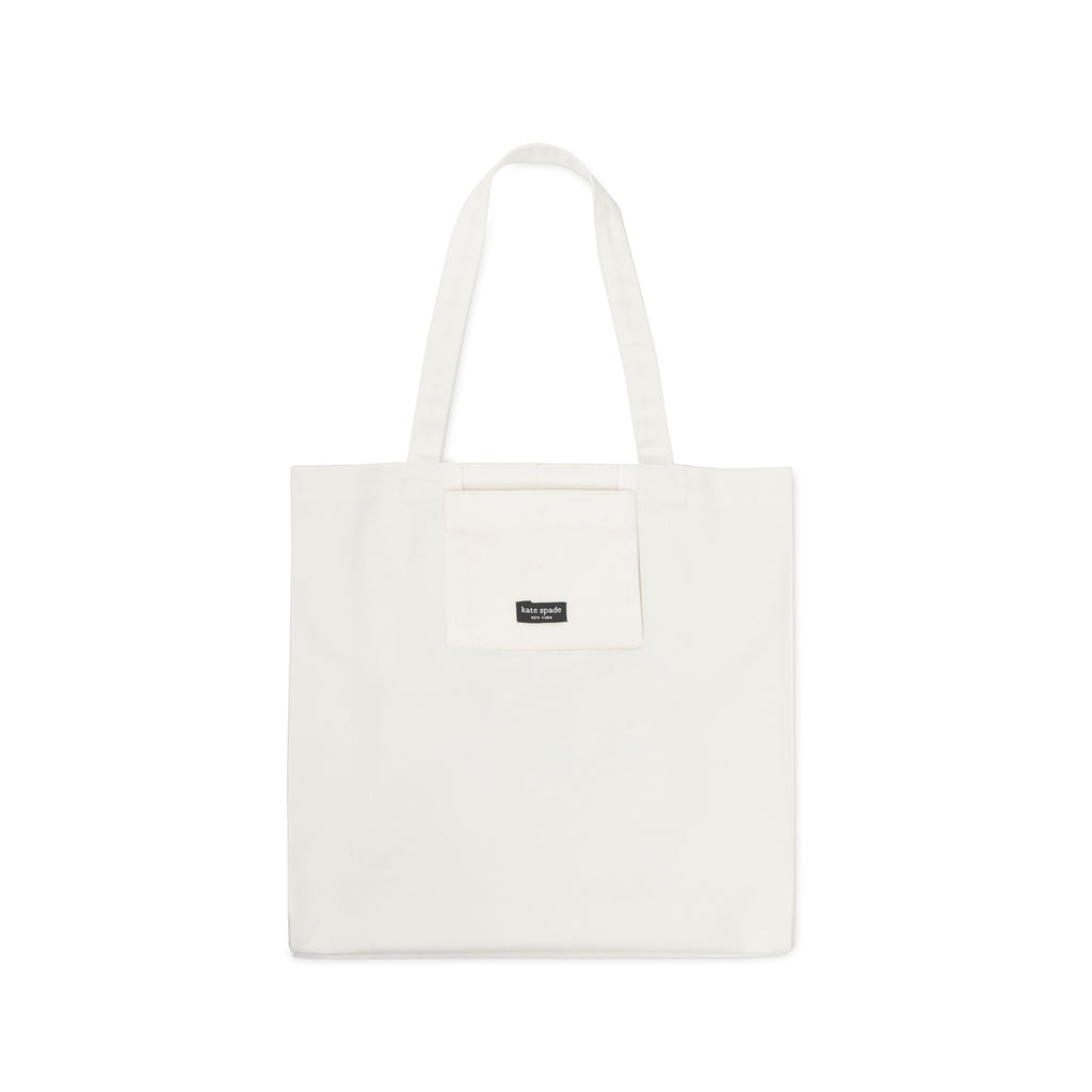 Canvas Book Tote, Lucky Ladybug