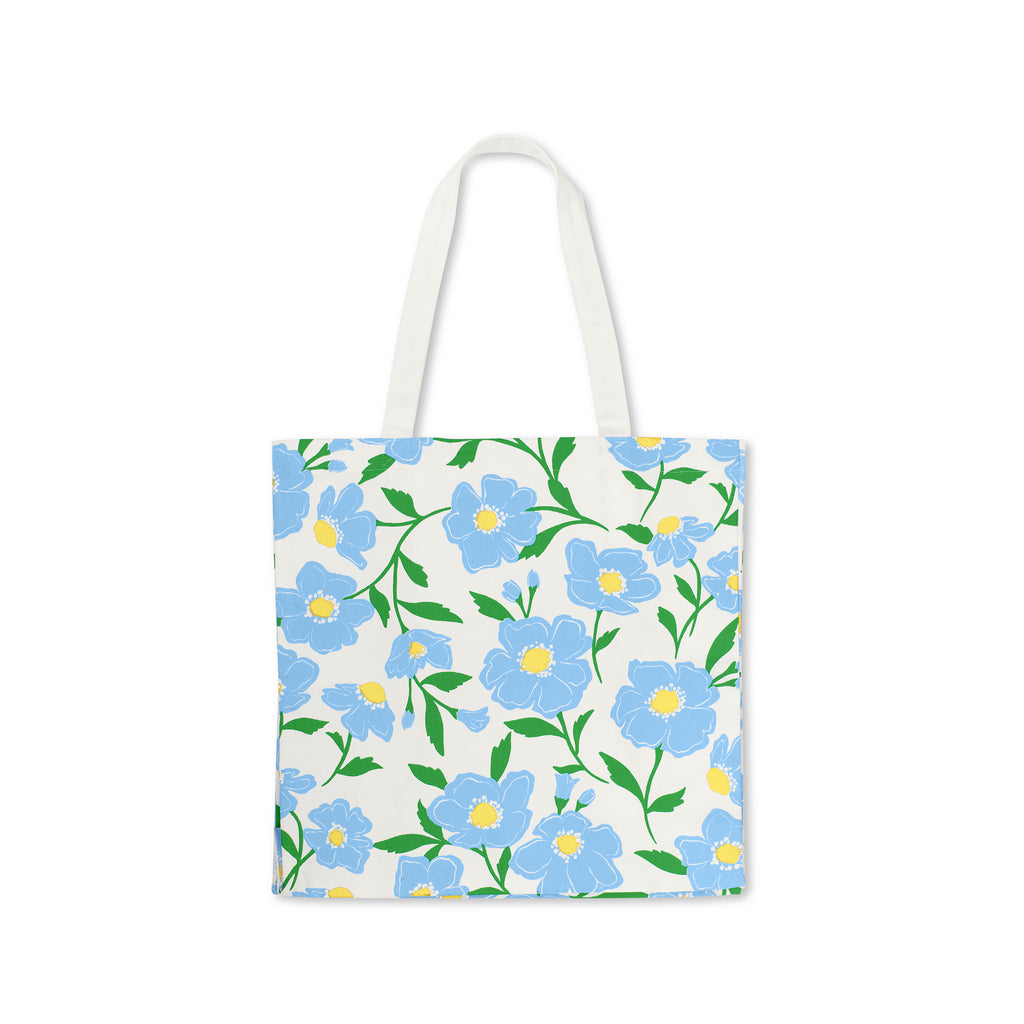 Canvas Book Tote, Sunshine Floral