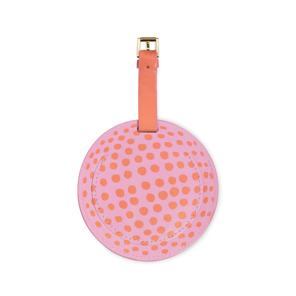 Round Luggage Tag, Golf Ball