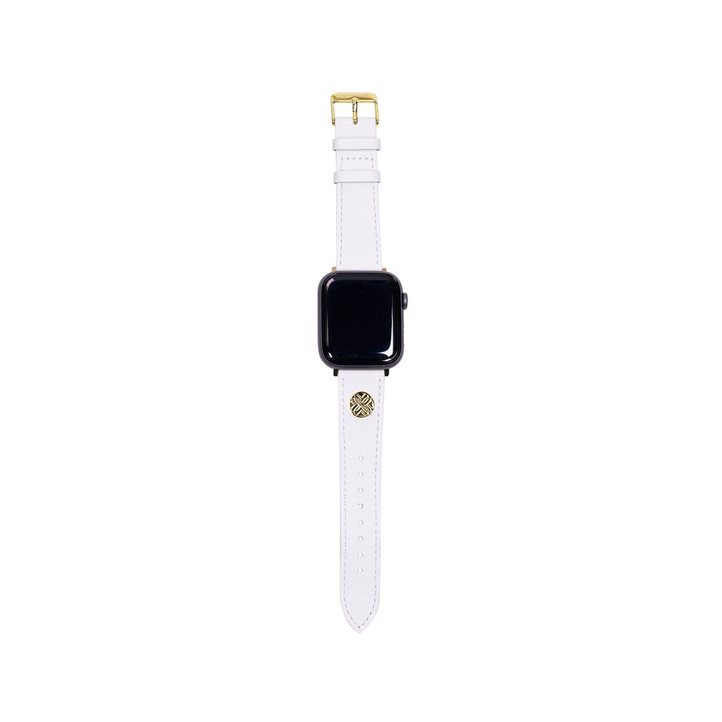 Leather Apple Watch Band, Resort White