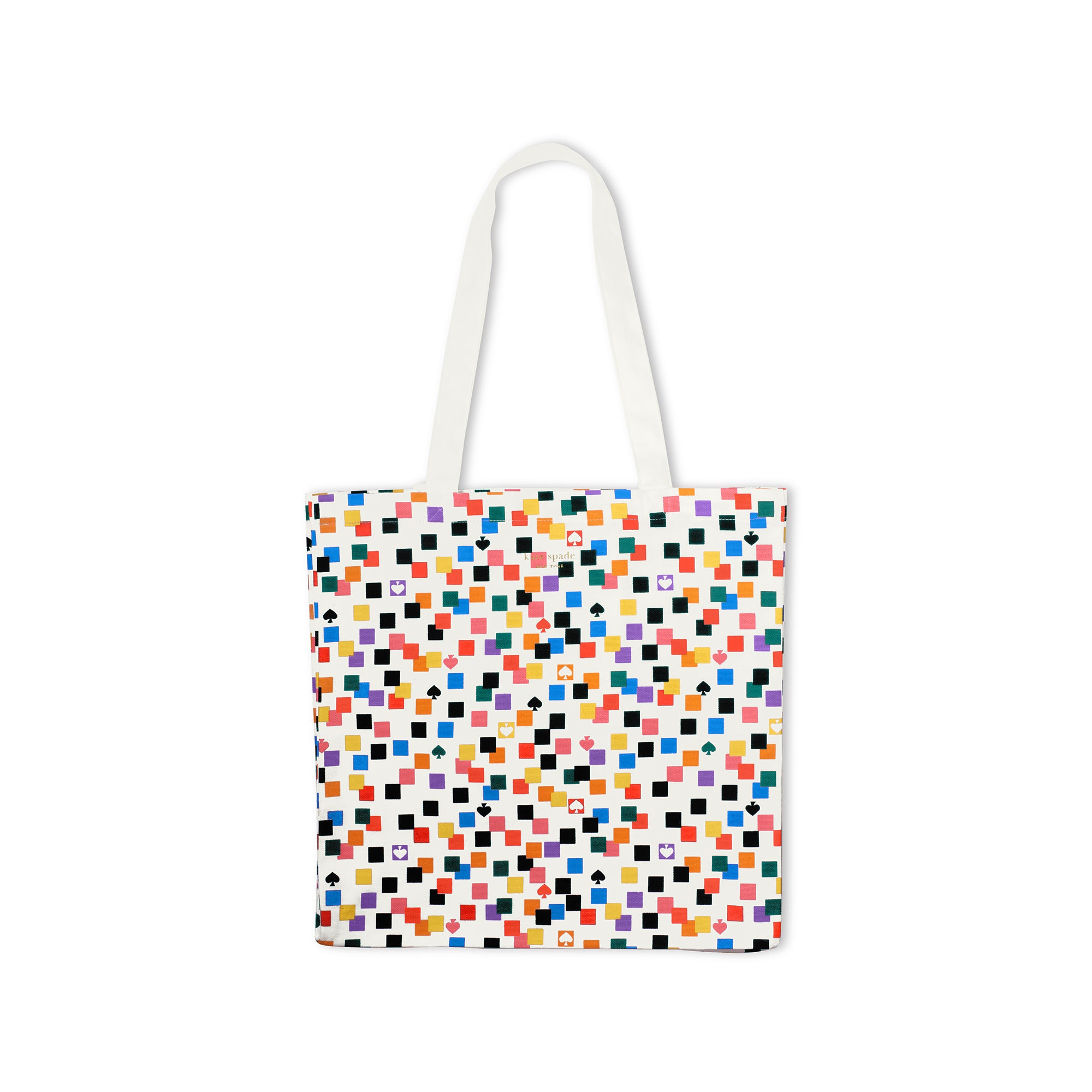 Amazon.com: Kate Spade New York Cute Extra Large Canvas Tote Bag for Women,  Canvas Beach Bag, Book Tote with Pocket, Stack of Classics : Clothing,  Shoes & Jewelry