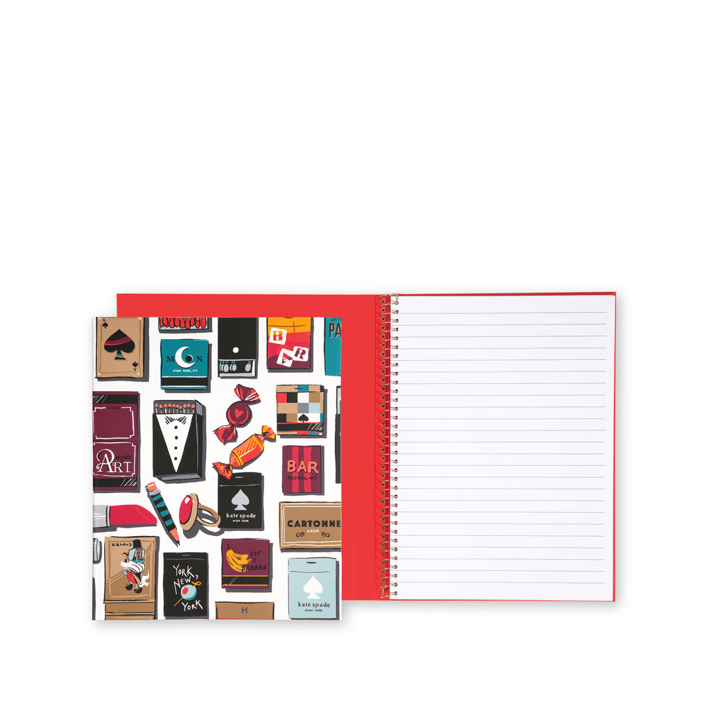 Concealed Spiral Notebook, Purse Matchbook
