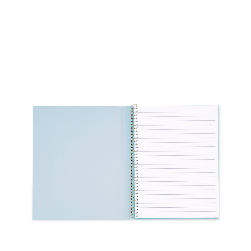 Concealed Spiral Notebook, Safari Floral