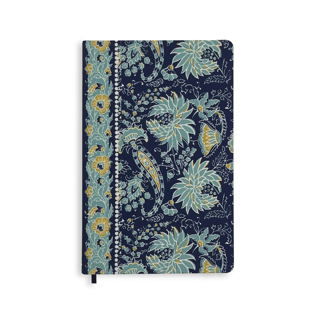 Fabric Journal, Gemstone Paisley Aqua