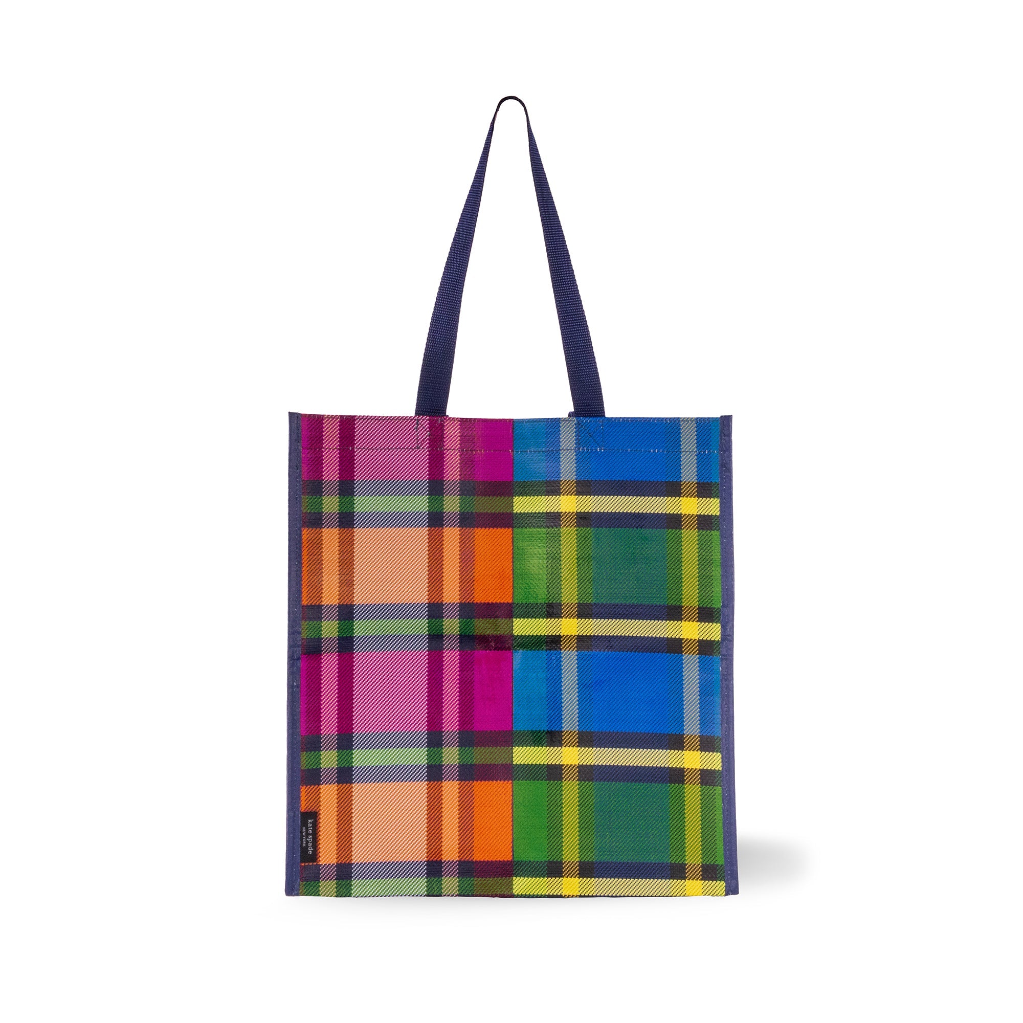 Grocery Tote Grand Plaid Duo Lifeguard Press