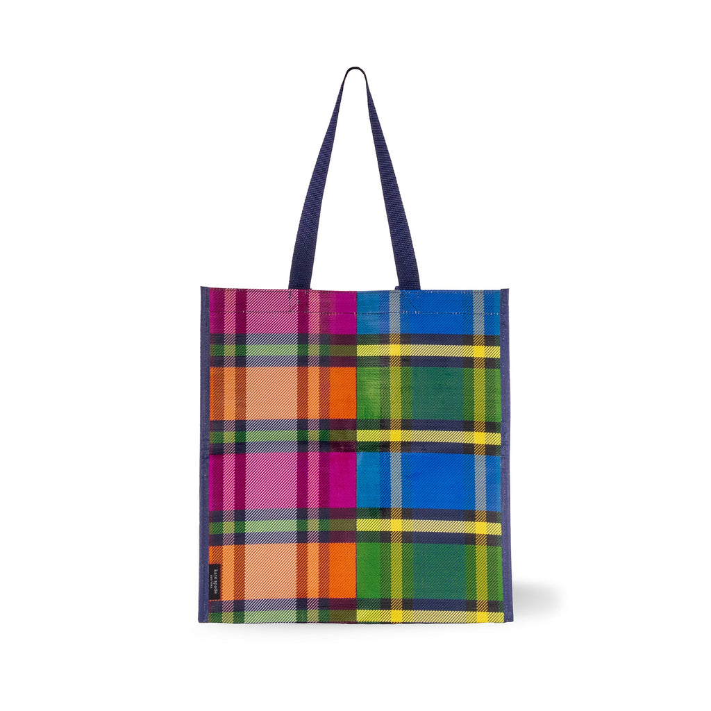 Grocery Tote, Grand Plaid Duo