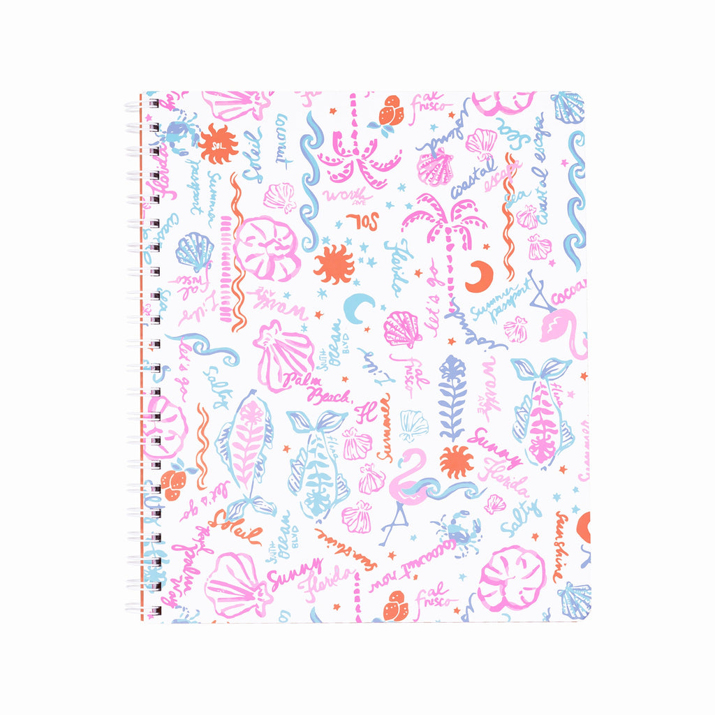 Large Notebook, Summer Serenade