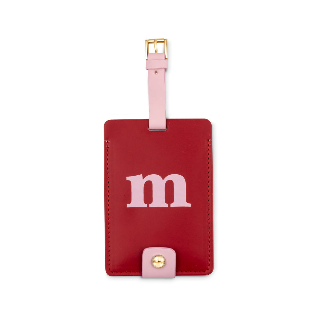 Just Mine Initial Luggage Tag, M