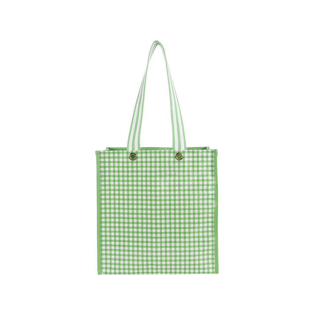 Market Tote, Arcadian Green Gingham