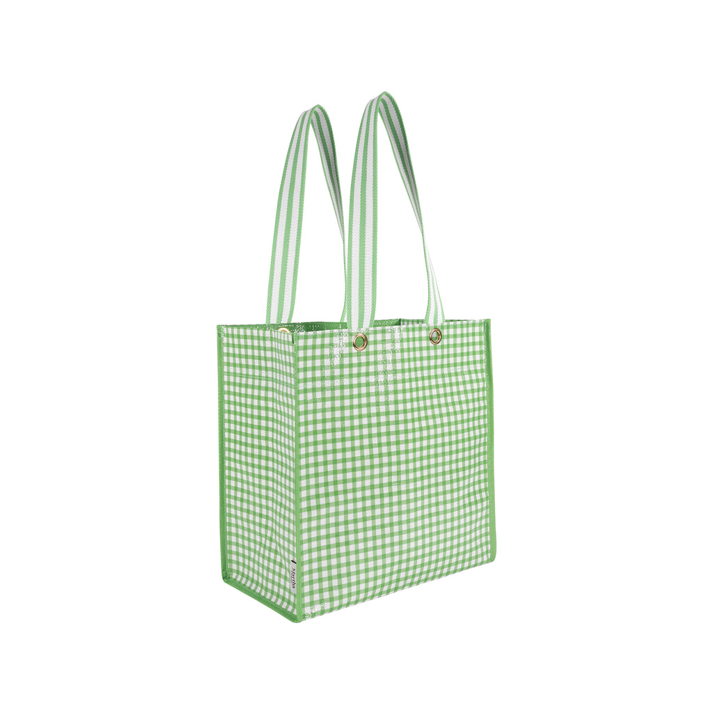 Market Tote, Arcadian Green Gingham