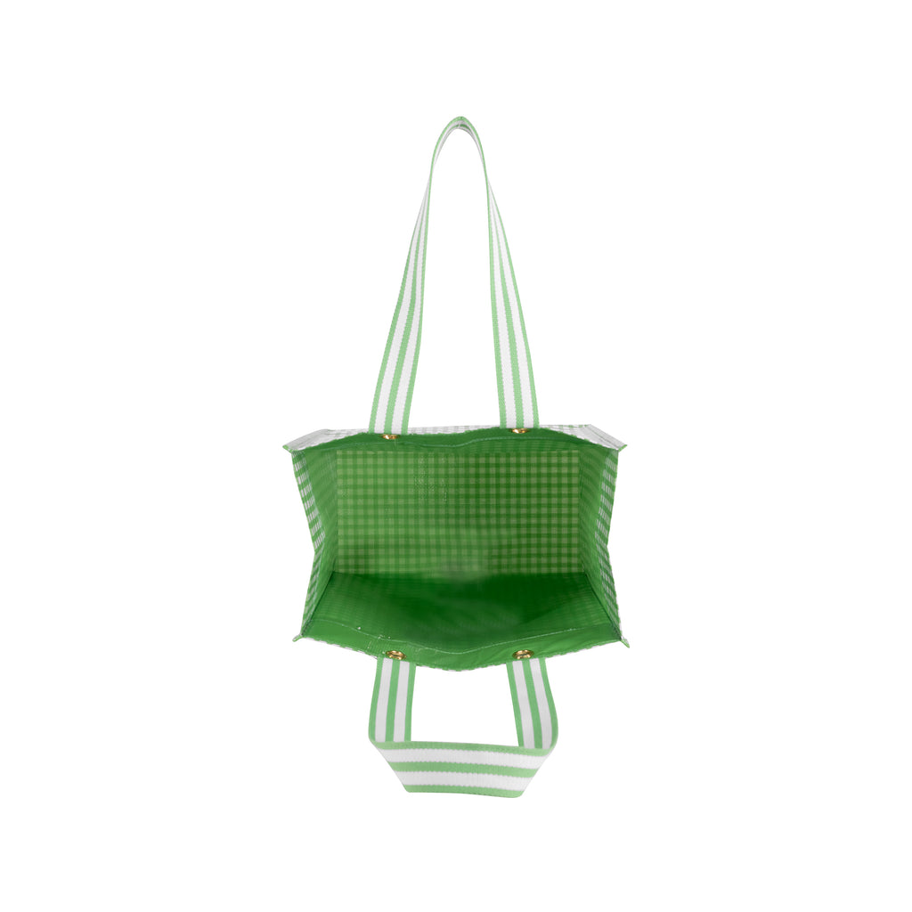 Market Tote, Arcadian Green Gingham