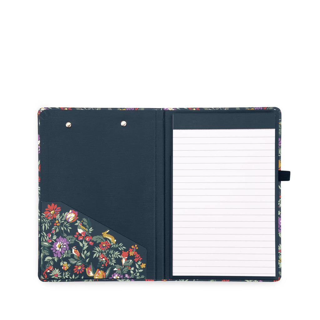 Mini Clipboard Folio, Fresh-Cut Floral Critters