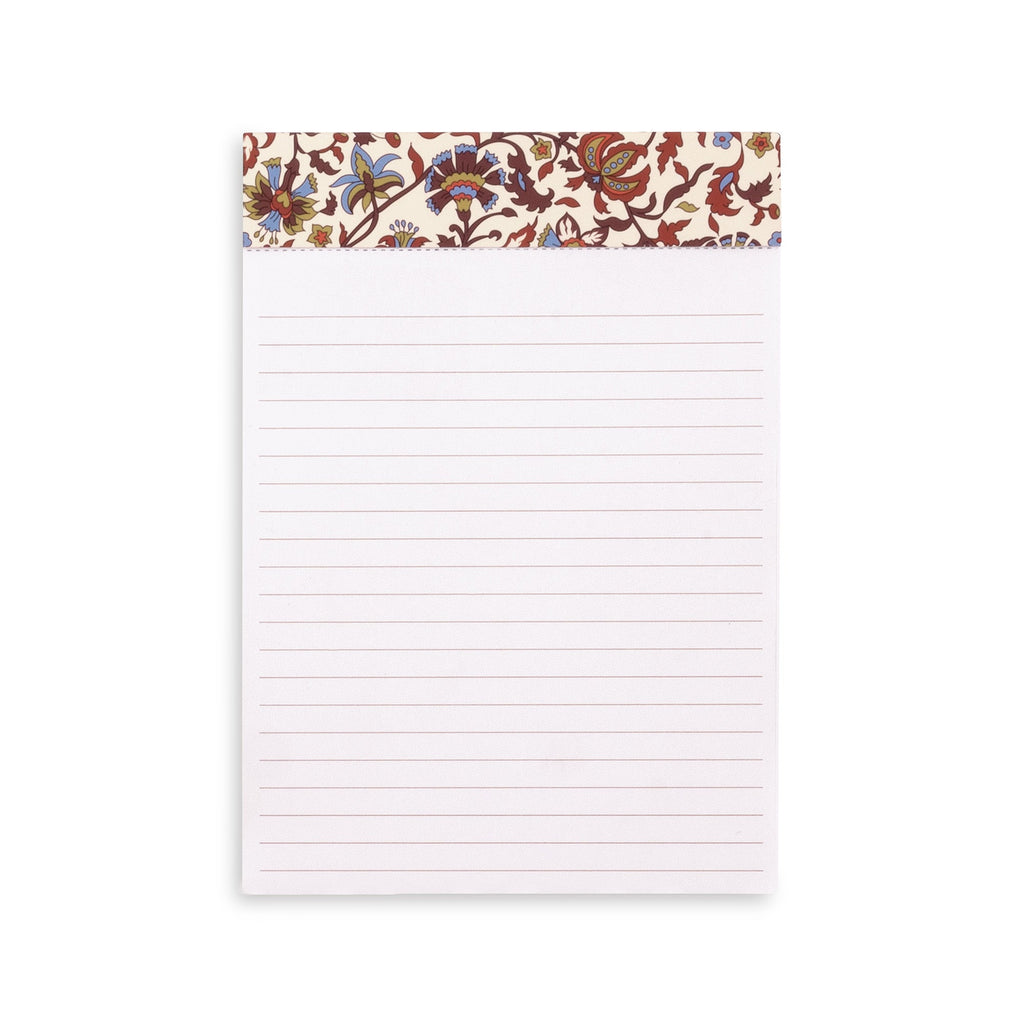 Notes Pad, Marrakesh Vines Cream