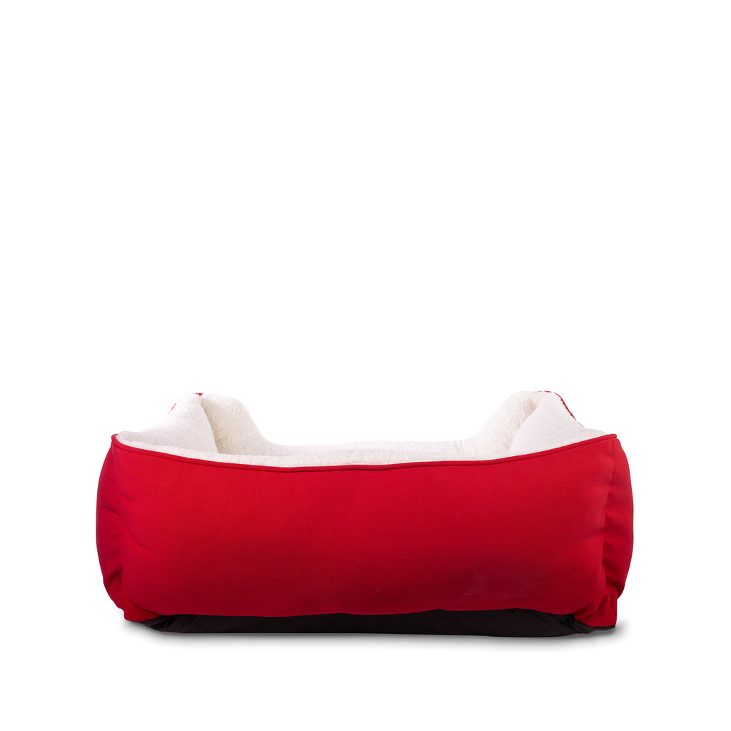 Pet Bed, Red and Pink