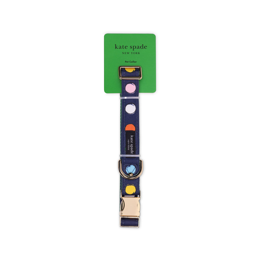 Large Dog Collar, Watercolor Dot
