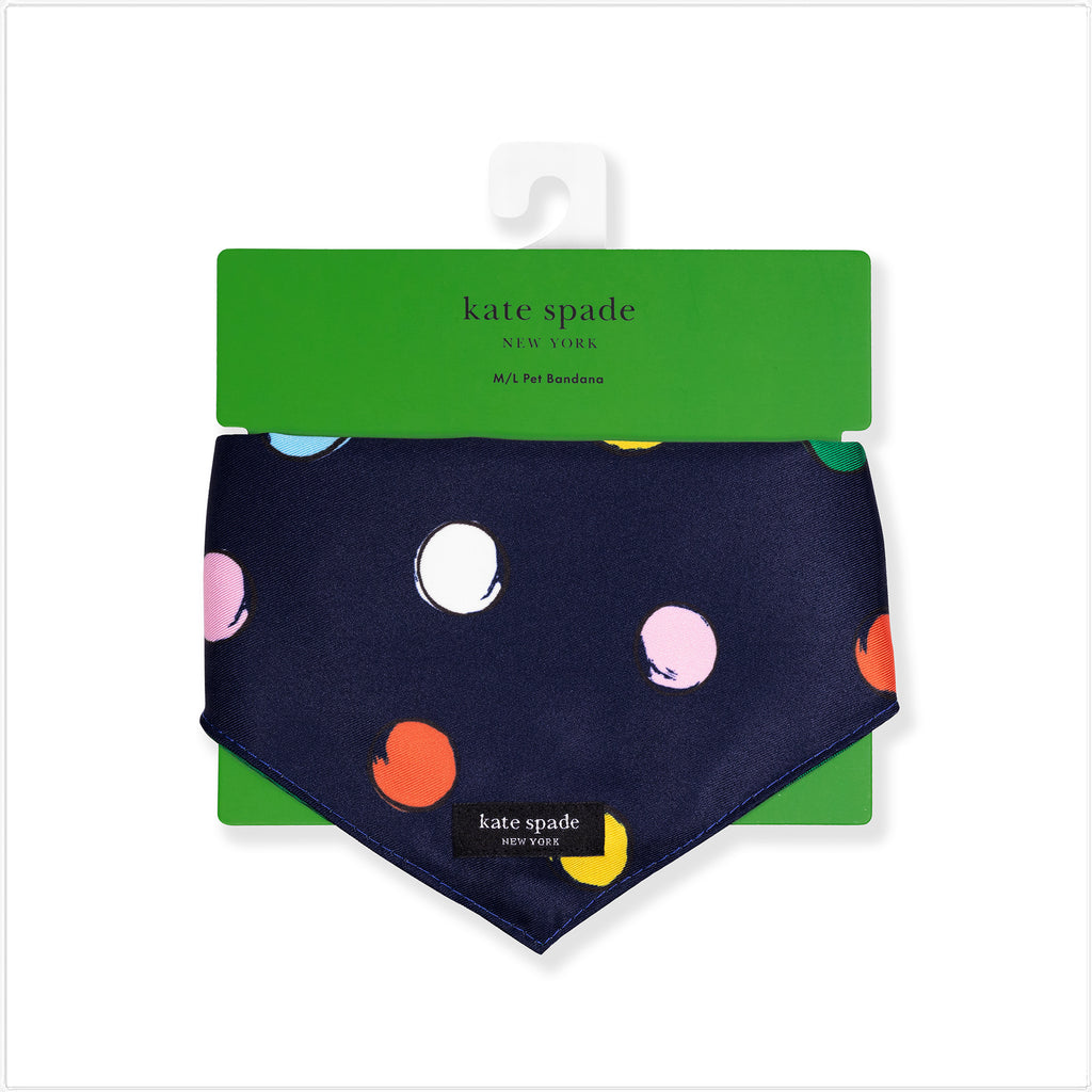 Large Bandana, Watercolor Dot