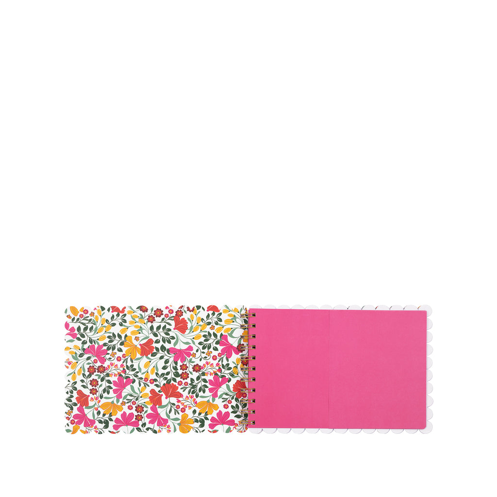 Mini Notebook, Coneflower Pink