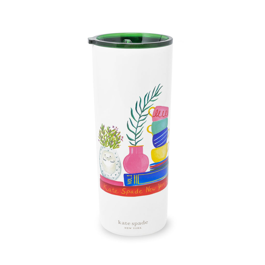 Stainless Steel Tumbler, Charmed Library