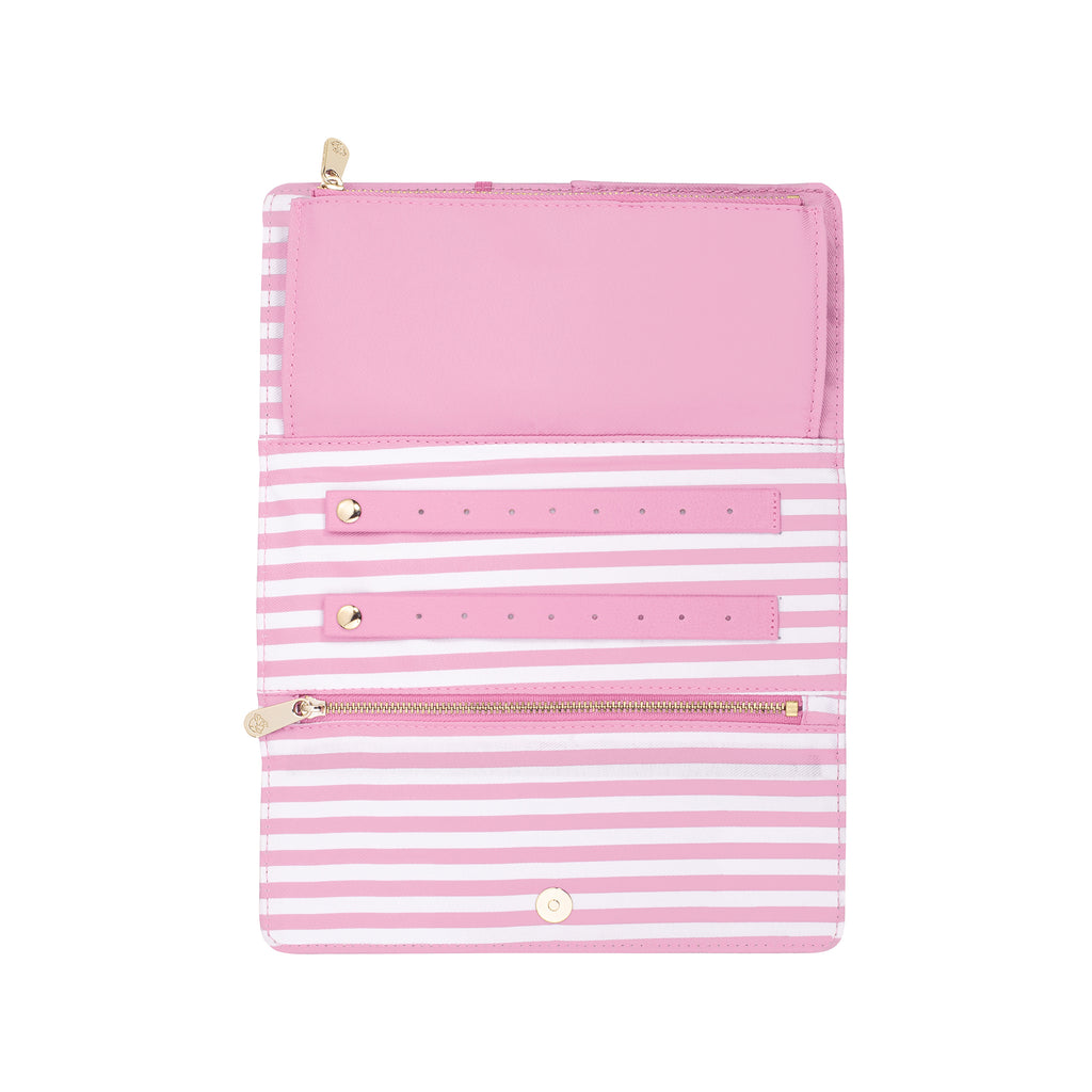 Travel Jewelry Organizer, Pink Magnolia