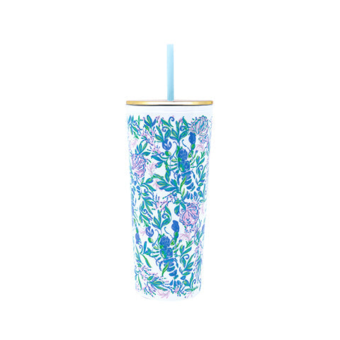 Tumbler with Straw, Just a Pinch