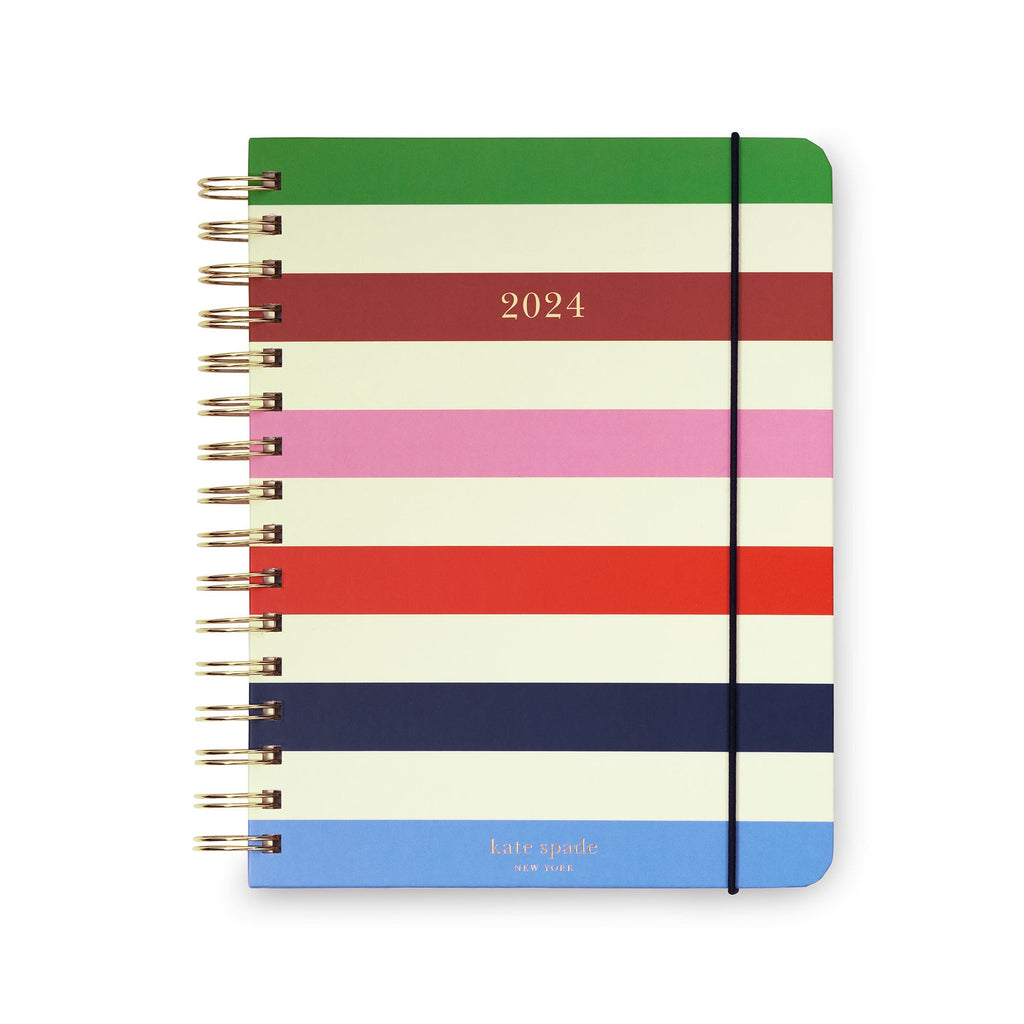 12 Month Large Planner, Adventure Stripe