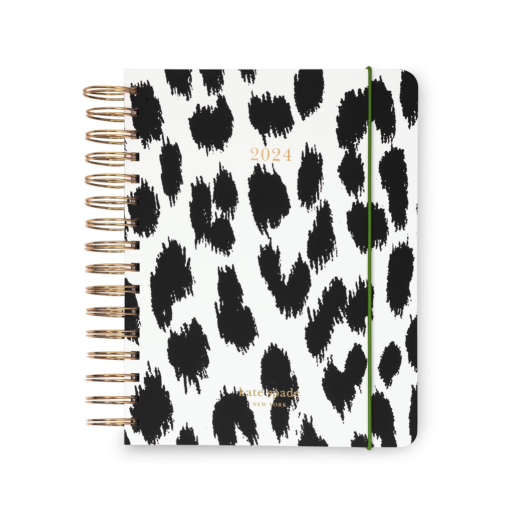 12 Month Large Planner, Modern Leopard