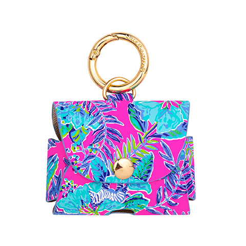 Lilly Pulitzer Wireless Earbud Case, Lil Earned Stripes (compatible with Airpods)