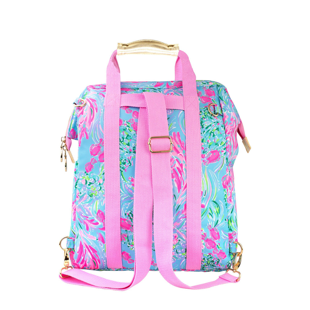 Lilly Pulitzer Backpack Cooler, Best Fishes