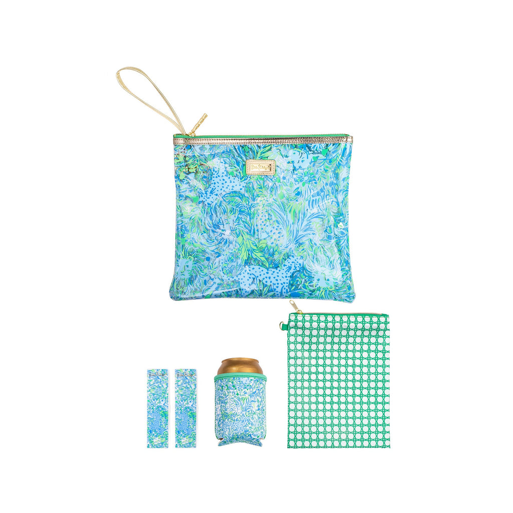 Beach Day Pouch, Dandy Lions