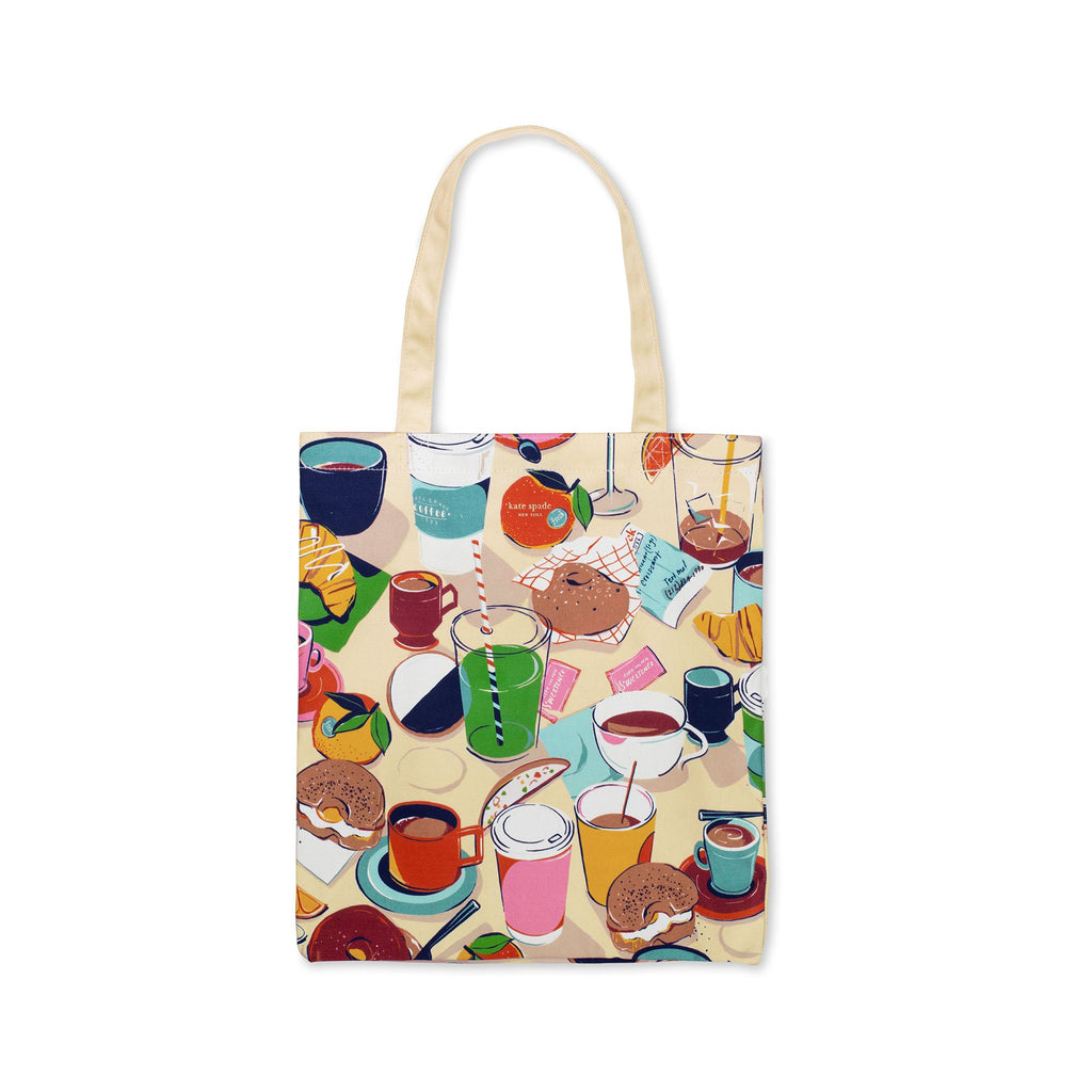 Canvas Book Tote, Rise and Shine
