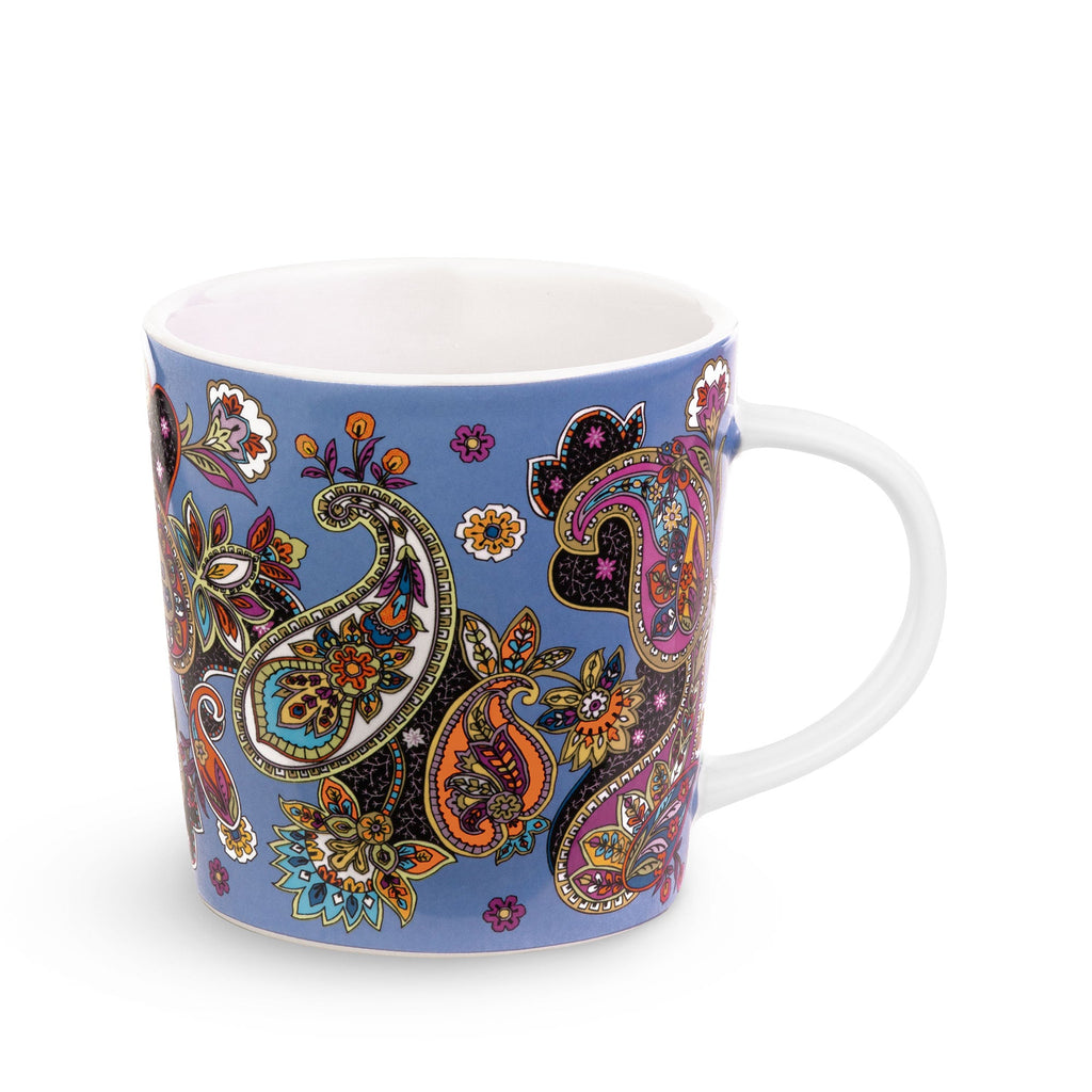 Ceramic Mug, Provence Paisley