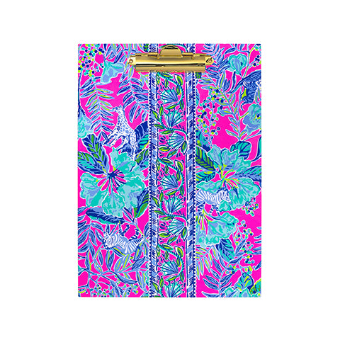 Lilly Pulitzer Clipboard Folio, Lil Earned Stripes
