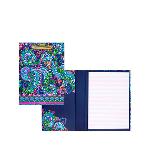 Lilly Pulitzer Clipboard Folio, Take Me to the Sea