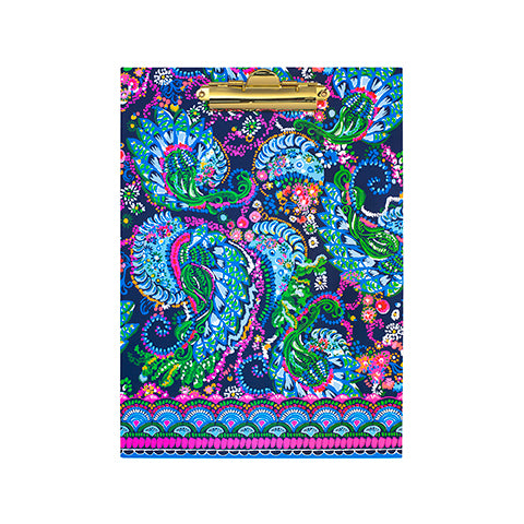 Lilly Pulitzer Clipboard Folio, Take Me to the Sea