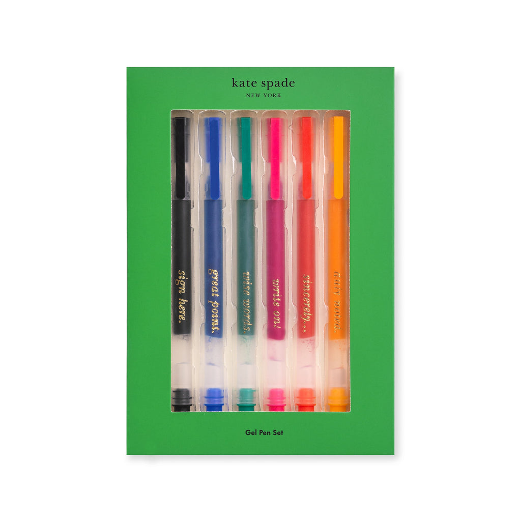 Gel Pen Set, Colorblock