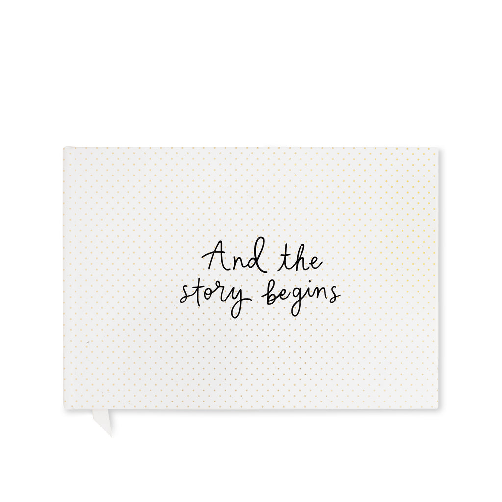 Kate Spade New York Bridal Guest Book, And the Story Begins