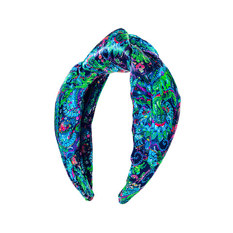 Lilly Pulitzer Headband (Wide Knotted), Take Me to the Sea
